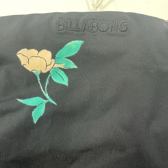 Billabong Women's Black Floral Reversable Bikini Swim Bottoms Size S Small - Picture 11 of 11